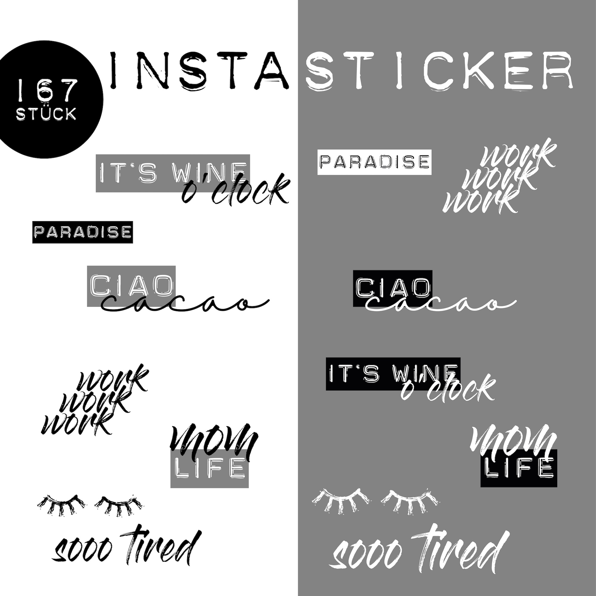  Instagram  Story  Sticker  TYPEWRITER halloBliss